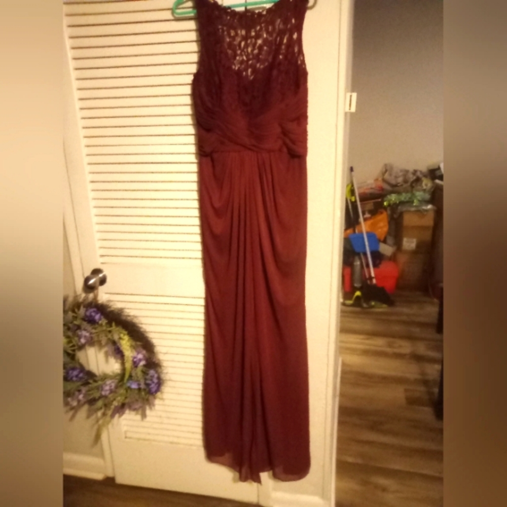 Beautiful Burgundy formal dress